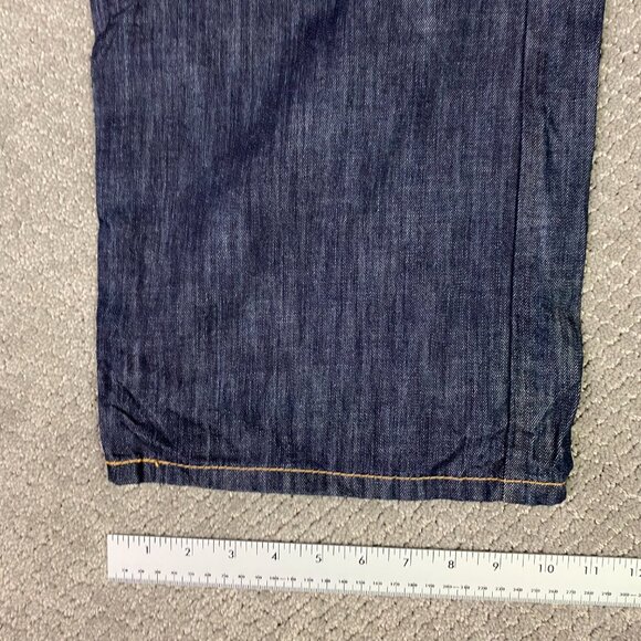 NWOT Levi's 569 Jeans Men 44 x 32 Fit 46x31 Blue Loose Straight Leg 00569 0127 - Picture 12 of 14